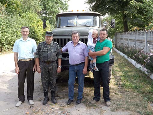 Під час відправки «ЗІЛ-131» зі Спасова